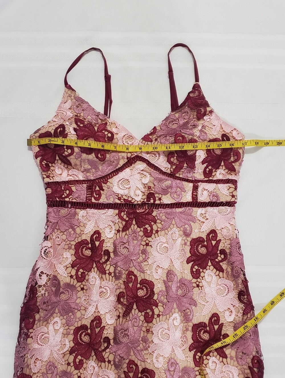 Lulu's Endless Elegance Mauve Multi Lace Bodycon Dress - Picture 6 of 10